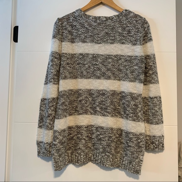 Pink Rose | Knit Striped Sweater - Picture 8 of 16